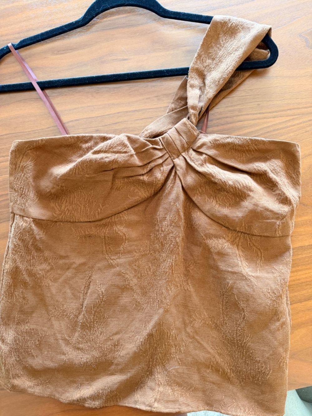 One Shoulder Strapless Top
